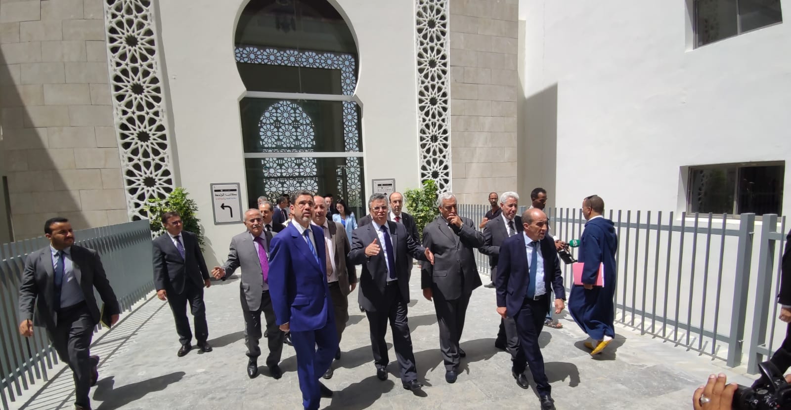 وزير العدل يدشن مقرا جديدا للمحكمة الابتدائية بمكناس وزير العدل يدشن مقرا جديدا للمحكمة الابتدائية بمكناس