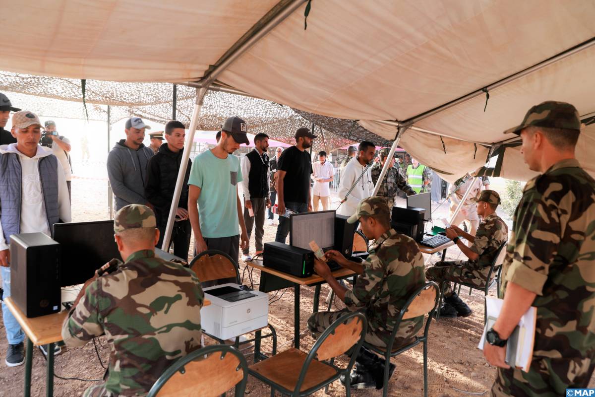 بن جرير .. انطلاق عملية انتقاء وإدماج المجندين الجدد للخدمة العسكرية ضمن الفوج 38