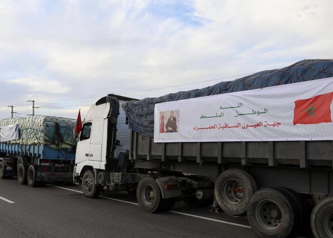 زلزال الحوز .. رياح الوحدة والتضامن تهب من الأقاليم الجنوبية للمملكة