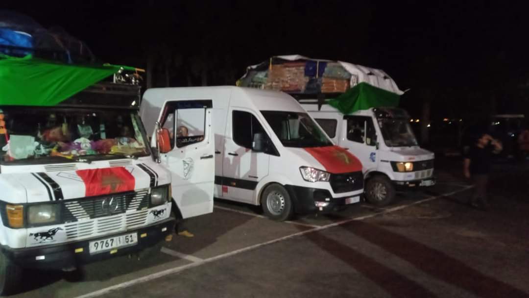 الأضخم من نوعها على الصعيد الإقليمي: قافلة التضامن من أكوراي لفائدة المتضررين من الزلزال