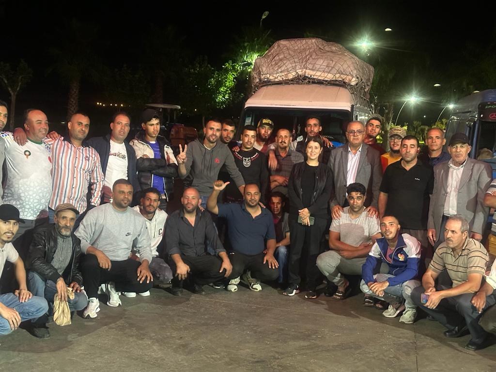 الأضخم من نوعها على الصعيد الإقليمي: قافلة التضامن من أكوراي لفائدة المتضررين من الزلزال