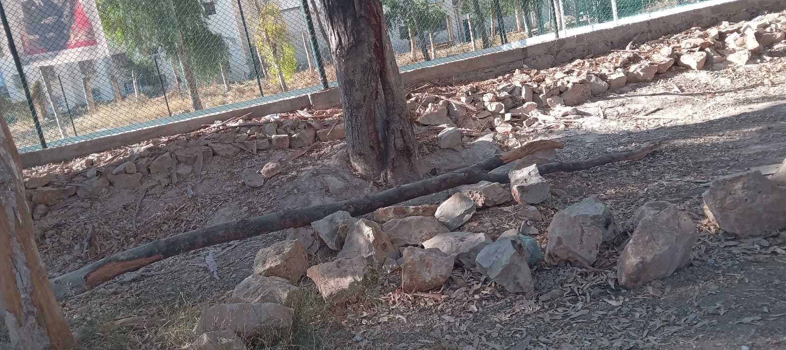 تمخض الجبل فولد فأرا  عبارة تنطبق على انشاء ملعب القرب  بحي المنصور بمكناس