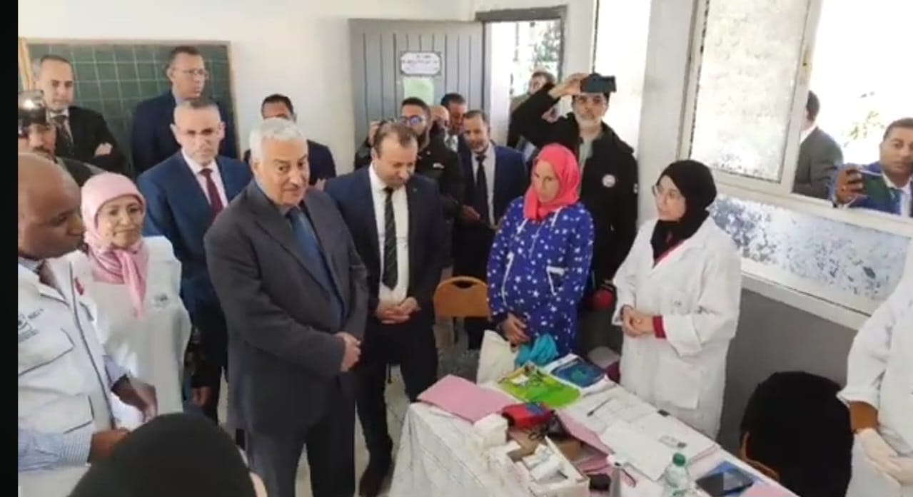 نظمتها عمالة مكناس و المندوبية الإقليمية لوزارة الصحة استفادة 1000 من ساكنة مركزالدخيسة نواحي مكناس من قافلة طبية متعددة التخصصات نظمتها عمالة مكناس و المندوبية الإقليمية لوزارة الصحة استفادة 1000 من ساكنة مركزالدخيسة نواحي مكناس من قافلة طبية متعددة التخصصات