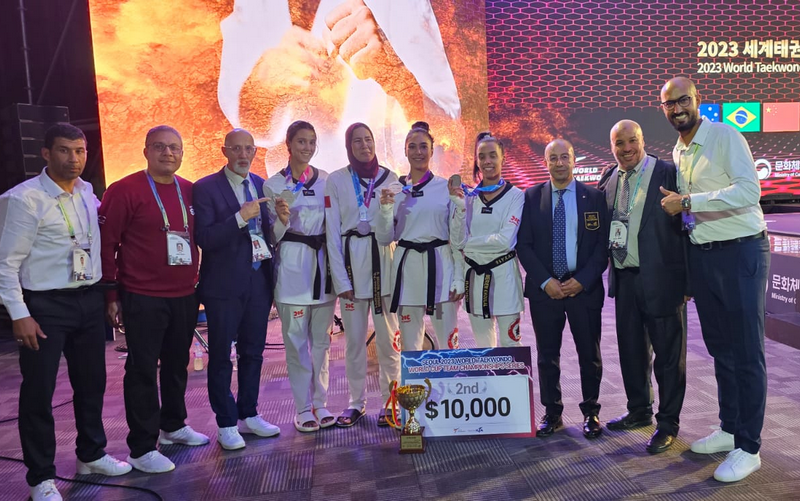 تايكواندو.. المنتخب المغربي للإناث يتوج وصيفا لبطل العالم حسب الفرق