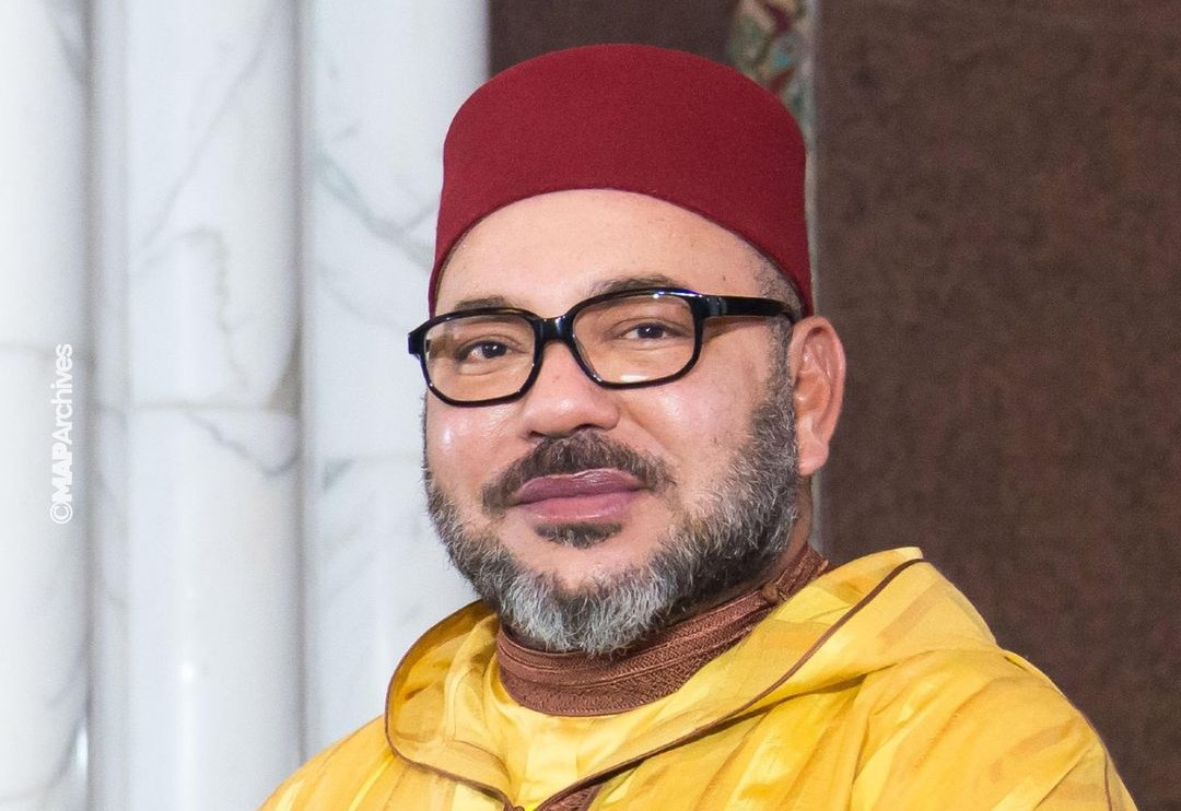 برقية تعزية ومواساة من جلالة الملك إلى أفراد أسرة المرحوم الأستاذ أحمد حرزني