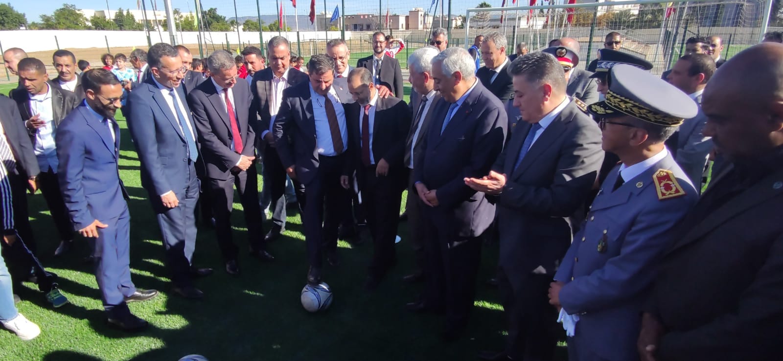 تدشين واعطاء انطلاقة لعدد من المشاريع ذات البعد الرياضي والثقافي  والاجتماعي.. بعمالة مكناس