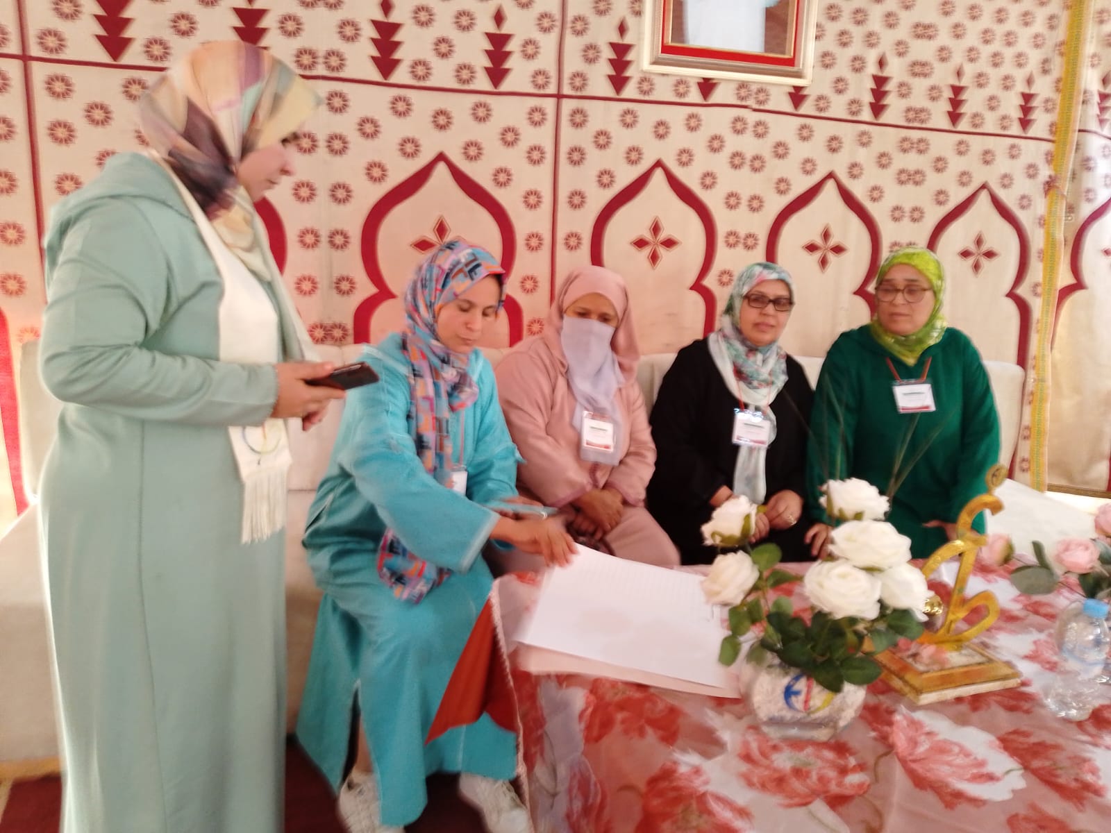 الملتقى النسوي في دورته الأولى 2023 من تنظيم الزاوية الامينية الغازية بمكناس