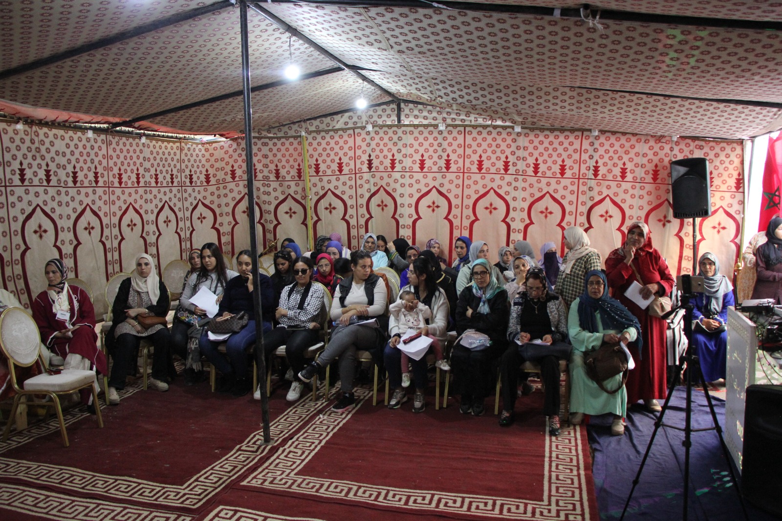 الملتقى النسوي في دورته الأولى 2023 من تنظيم الزاوية الامينية الغازية بمكناس