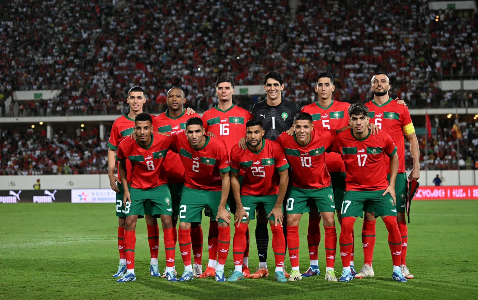 اتحادية الكونفدراليات الرياضية الافريقية تختار المنتخب الوطني المغربي لكرة القدم أفضل منتخب إفريقي