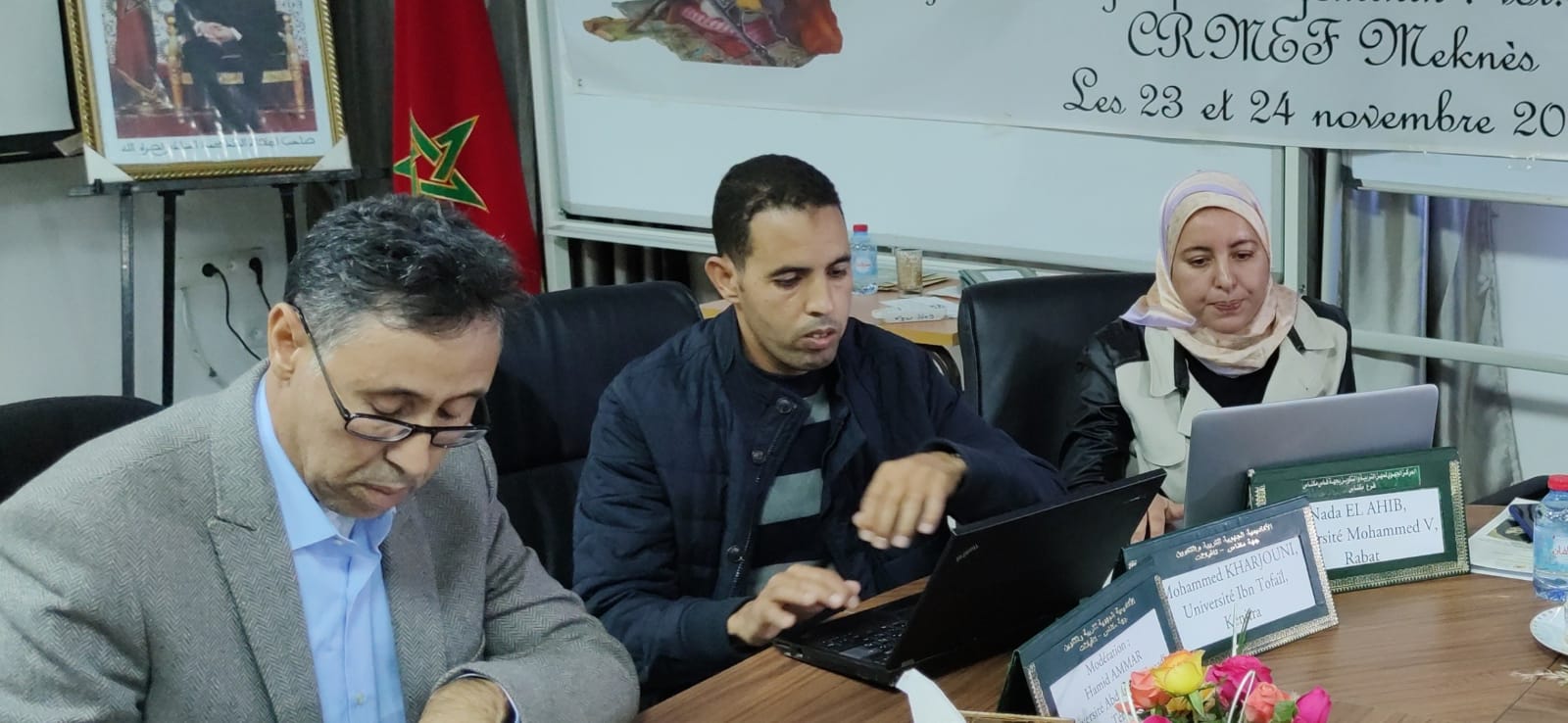 الدورة الثانية للملتقى الدولي المنظم بالمركز الجهوي لمهن التربية و التكوين بجهة فاس/ مكناس بعنوان التجربة الصوفية عند المرأة: الصوت الكوني. الدورة الثانية للملتقى الدولي المنظم بالمركز الجهوي لمهن التربية و التكوين بجهة فاس/ مكناس بعنوان التجربة الصوفية عند المرأة: الصوت الكوني.