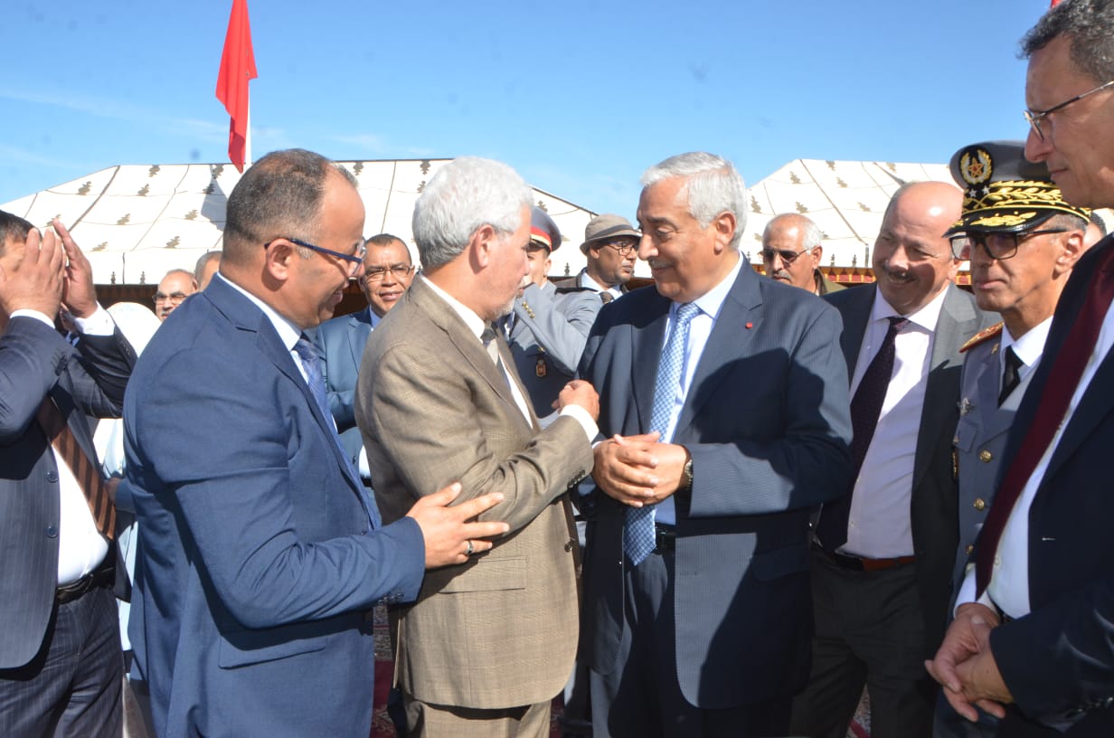 تدشين انطلاقة أشغال توسيع وتقوية الطريق الإقليمية رقم 7058 بجماعة سيدي سليمان مول الكيفان