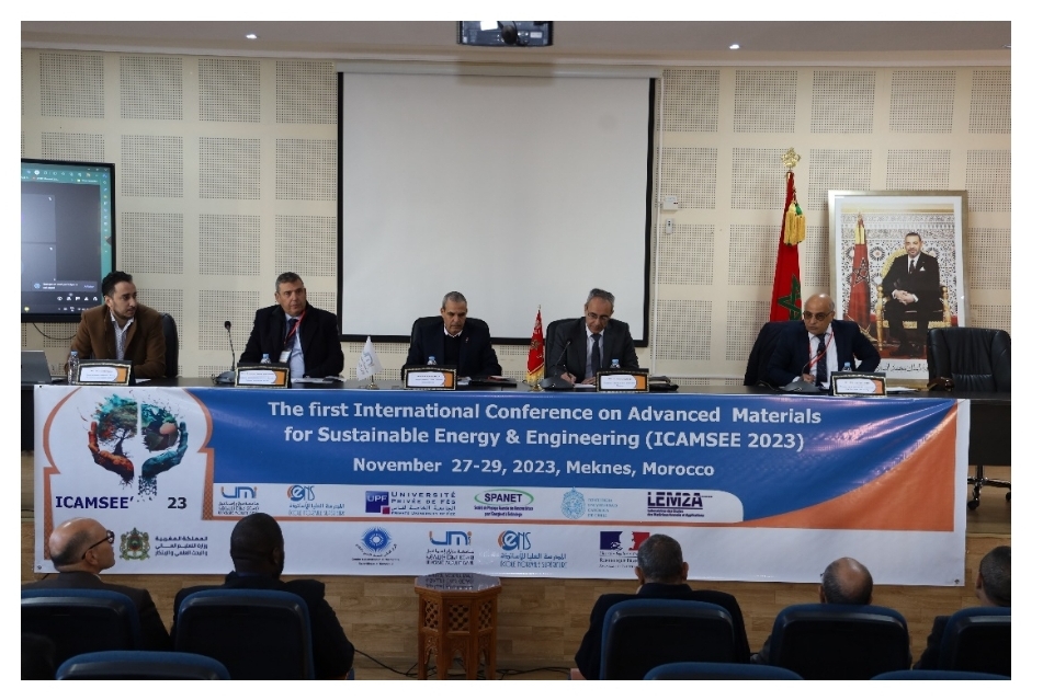 المدرسة العليا للأساتذة بمكناس تنظم أول ندوة علمية في العلوم الدقيقة حول المواد المتقدمة للطاقة المستدامة والهندسة المدرسة العليا للأساتذة بمكناس تنظم أول ندوة علمية في العلوم الدقيقة حول المواد المتقدمة للطاقة المستدامة والهندسة