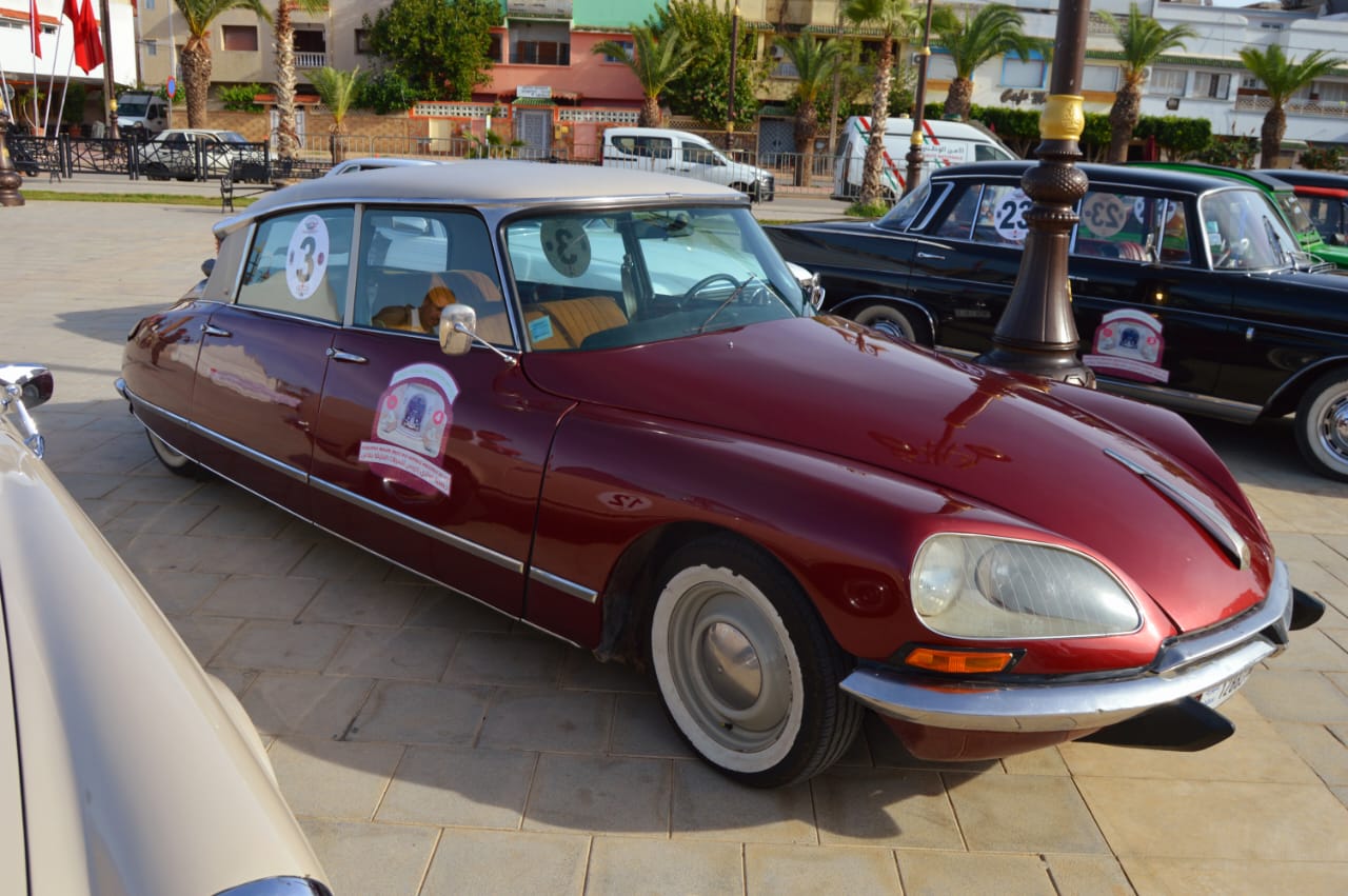 انطلاق رالي السيارات الكلاسيكية الخميسات - أولماس