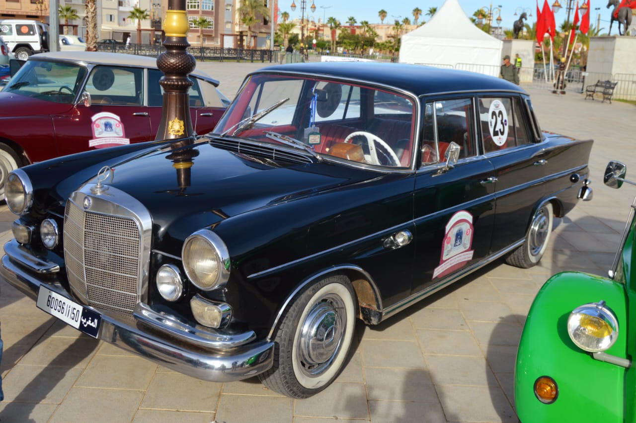 انطلاق رالي السيارات الكلاسيكية الخميسات - أولماس