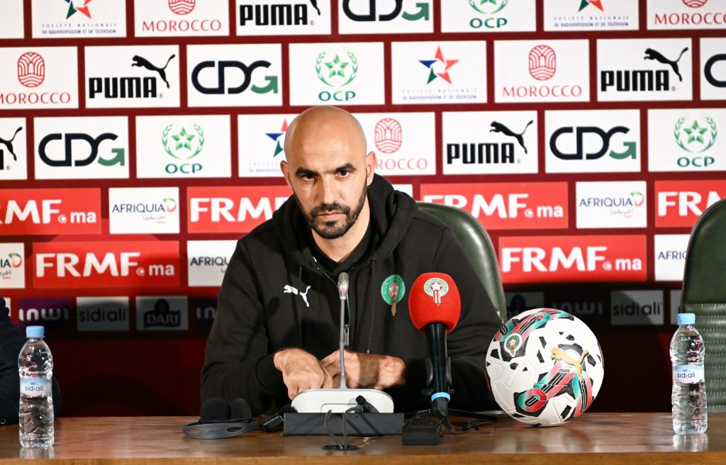 كأس إفريقيا للأمم (كوت ديفوار 2024) .. وليد الركراكي يعقد ندوة صحافية الخميس المقبل بسلا للإعلان عن لائحة المنتخب الوطني