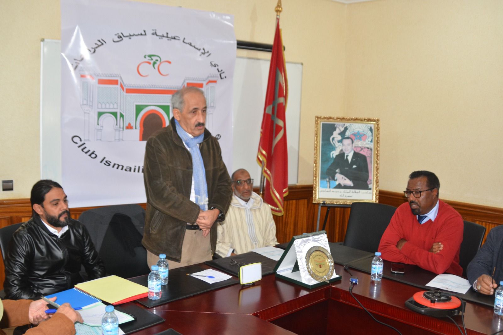 عبد الرحيم البوعليوي ينتخب بالإجماع رئيسا جديدا لنادي الإسماعيلية للدراجات بمكناس.