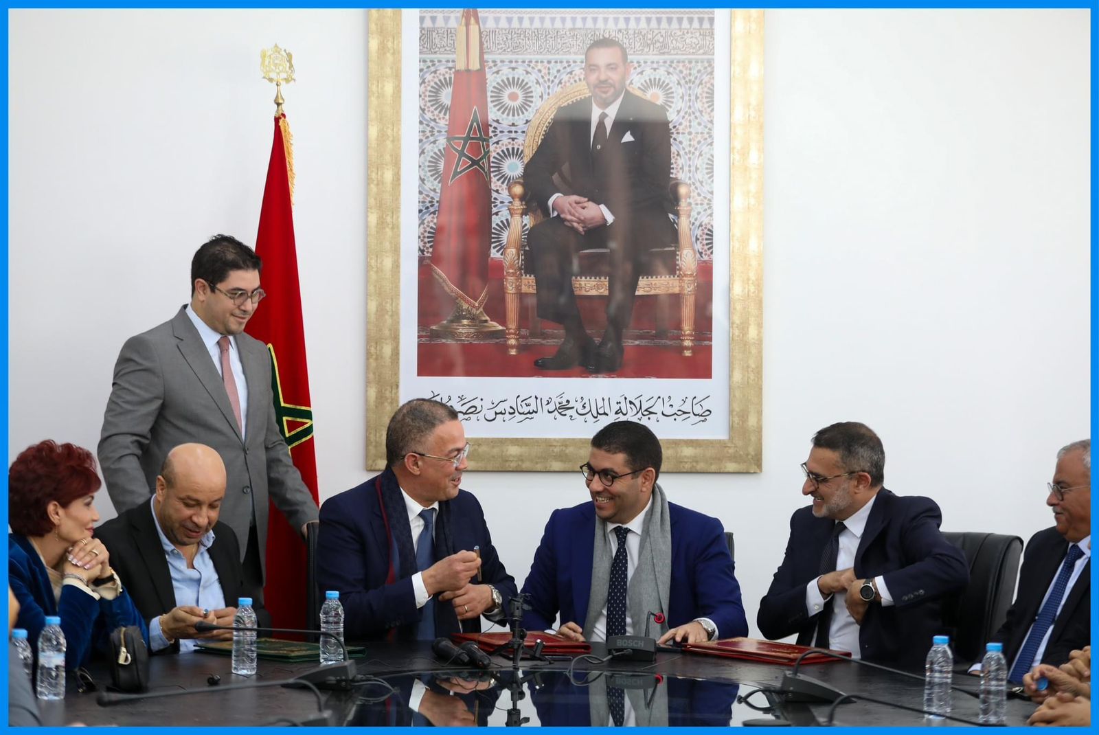 اتفاقية شراكة بين اللجنة الوطنية الأولمبية المغربية والجامعة الملكية المغربية لكرة القدم والجمعية الوطنية للإعلام والناشرين. اتفاقية شراكة بين اللجنة الوطنية الأولمبية المغربية والجامعة الملكية المغربية لكرة القدم والجمعية الوطنية للإعلام والناشرين.