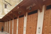 قيصارية الحرير بمكناس في جمالية جديدة من تراث المدينة العتيقة.. قيصارية الحرير بمكناس في جمالية جديدة من تراث المدينة العتيقة..