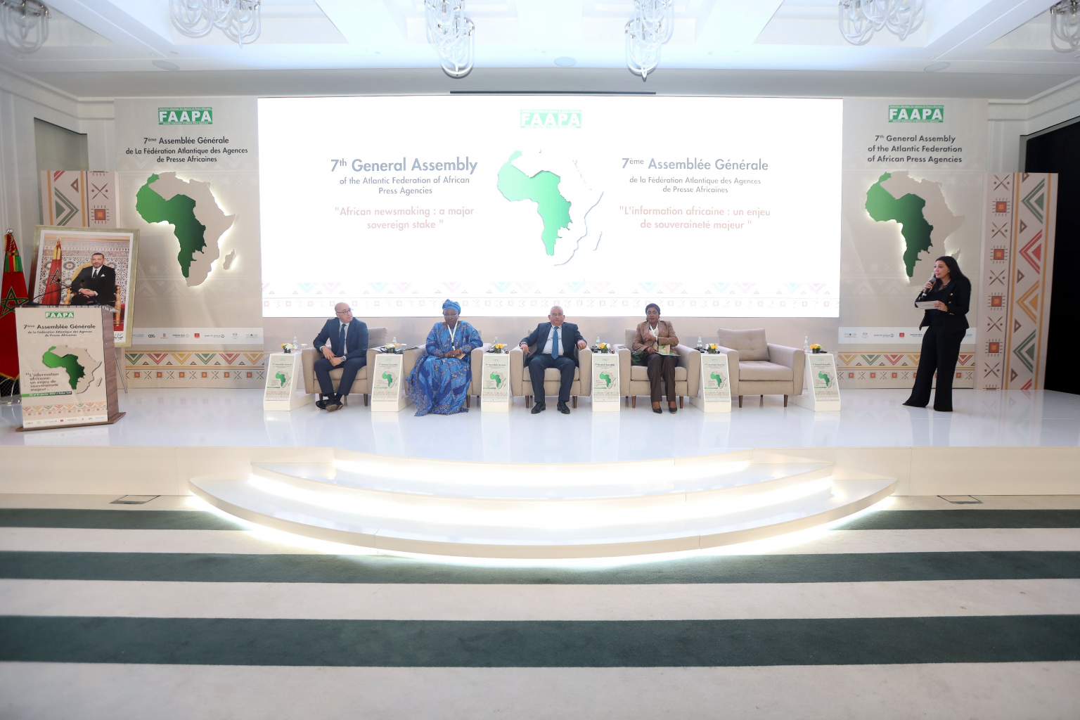 سلا .. افتتاح أشغال الدورة السابعة للجمعية العامة للفيدرالية الأطلسية لوكالات الأنباء الإفريقية تحت شعار “الإعلام الإفريقي.. رهان سيادي رئيسي”