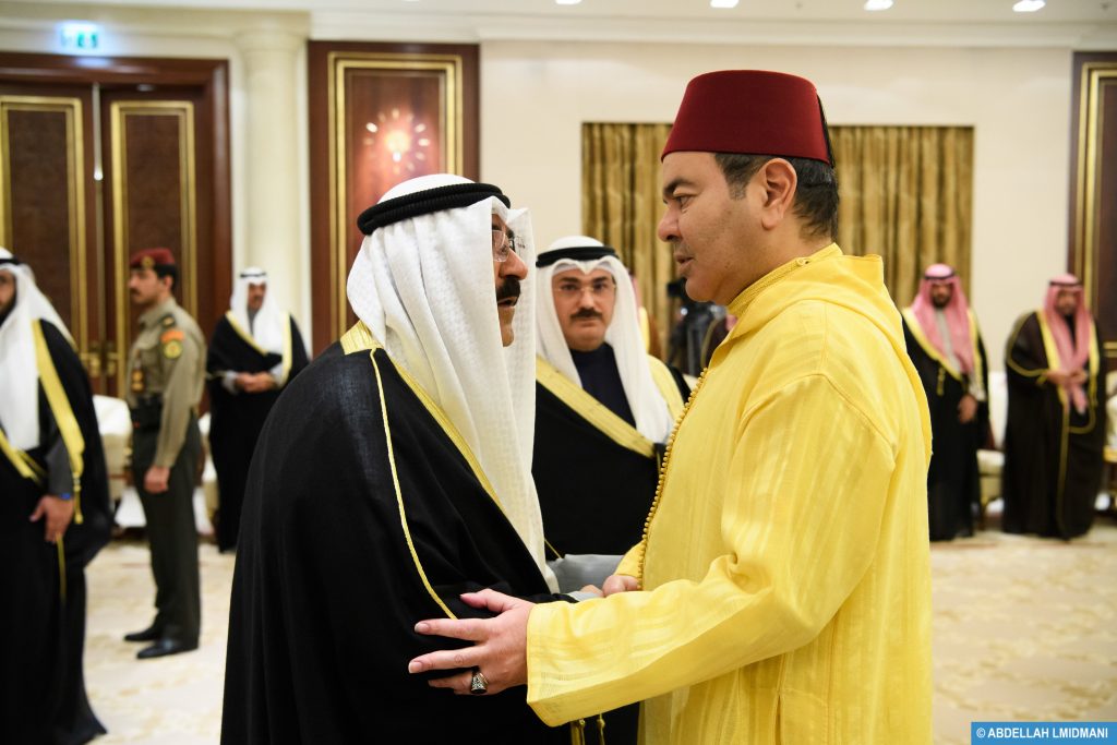 صاحب السمو الملكي الأمير مولاي رشيد يمثل جلالة الملك في تقديم التعازي في وفاة صاحب السمو الشيخ نواف الأحمد الجابر الصباح
