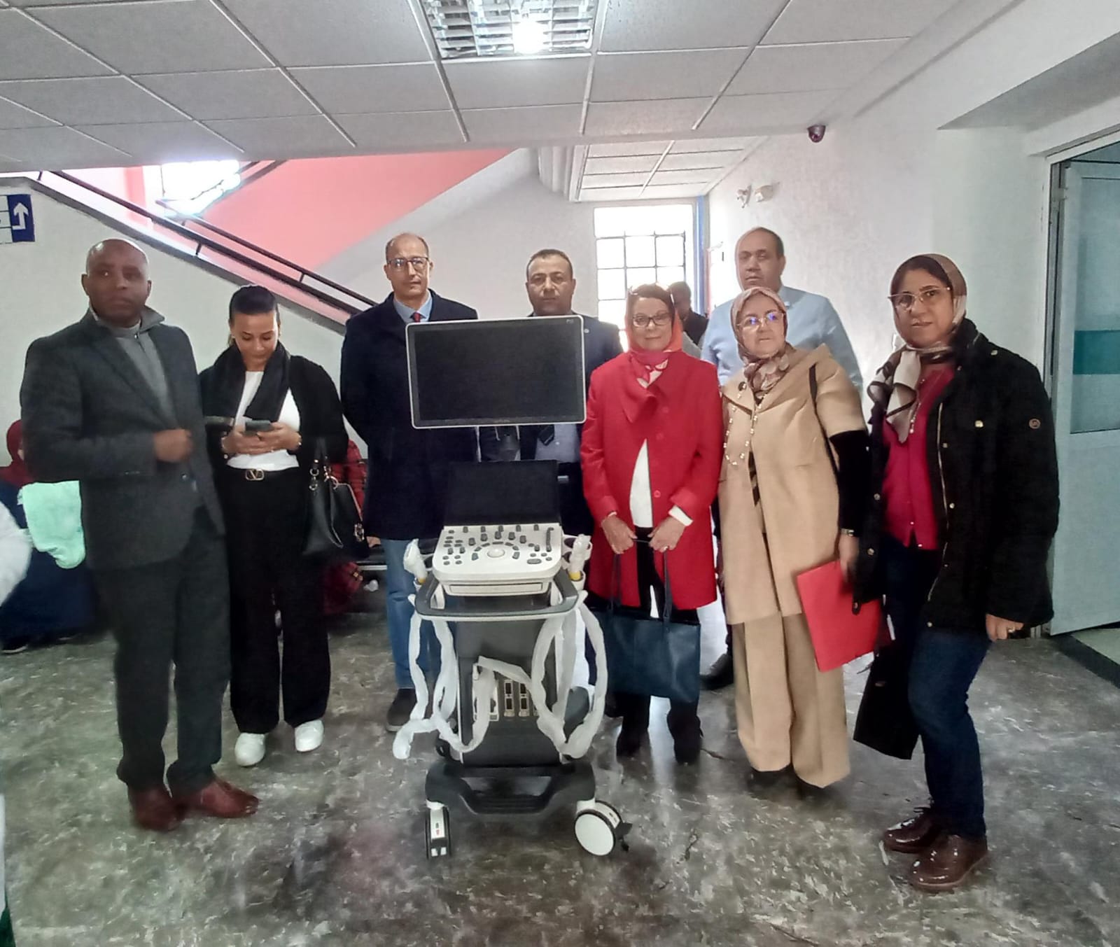 تعزيز وحدة بمستشفى الام والطفل بانيو بمكناس بجهاز ايكوكرافيا جديد لمراقبة وتتبع النساء ذوات الحمل بمخاطر تعزيز وحدة بمستشفى الام والطفل بانيو بمكناس بجهاز ايكوكرافيا جديد لمراقبة وتتبع النساء ذوات الحمل بمخاطر