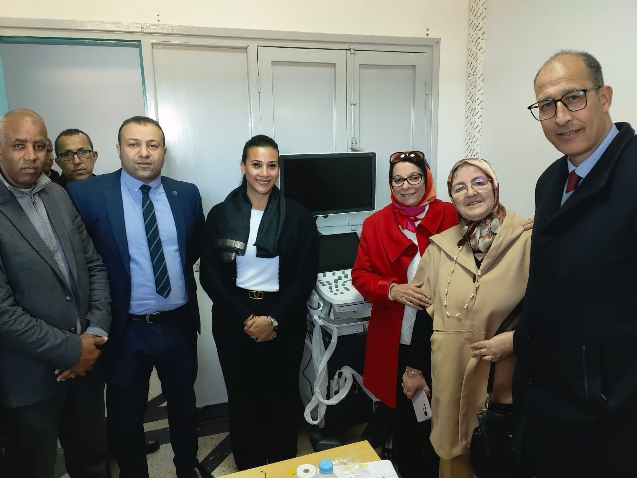 تعزيز وحدة بمستشفى الام والطفل بانيو بمكناس بجهاز ايكوكرافيا جديد لمراقبة وتتبع النساء ذوات الحمل بمخاطر تعزيز وحدة بمستشفى الام والطفل بانيو بمكناس بجهاز ايكوكرافيا جديد لمراقبة وتتبع النساء ذوات الحمل بمخاطر