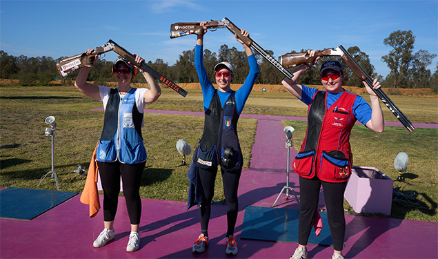 كأس العالم للرماية (سكيت-فردي) .. الإيطالية سيمونا سكوشيتي تحرز الميدالية الذهبية