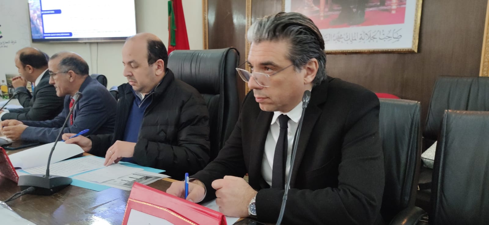 اللقاء التواصلي حول الأحكام الضريبية الرئيسية بقانون المالية لسنة 2024 بملحقة الغرفة بمكناس