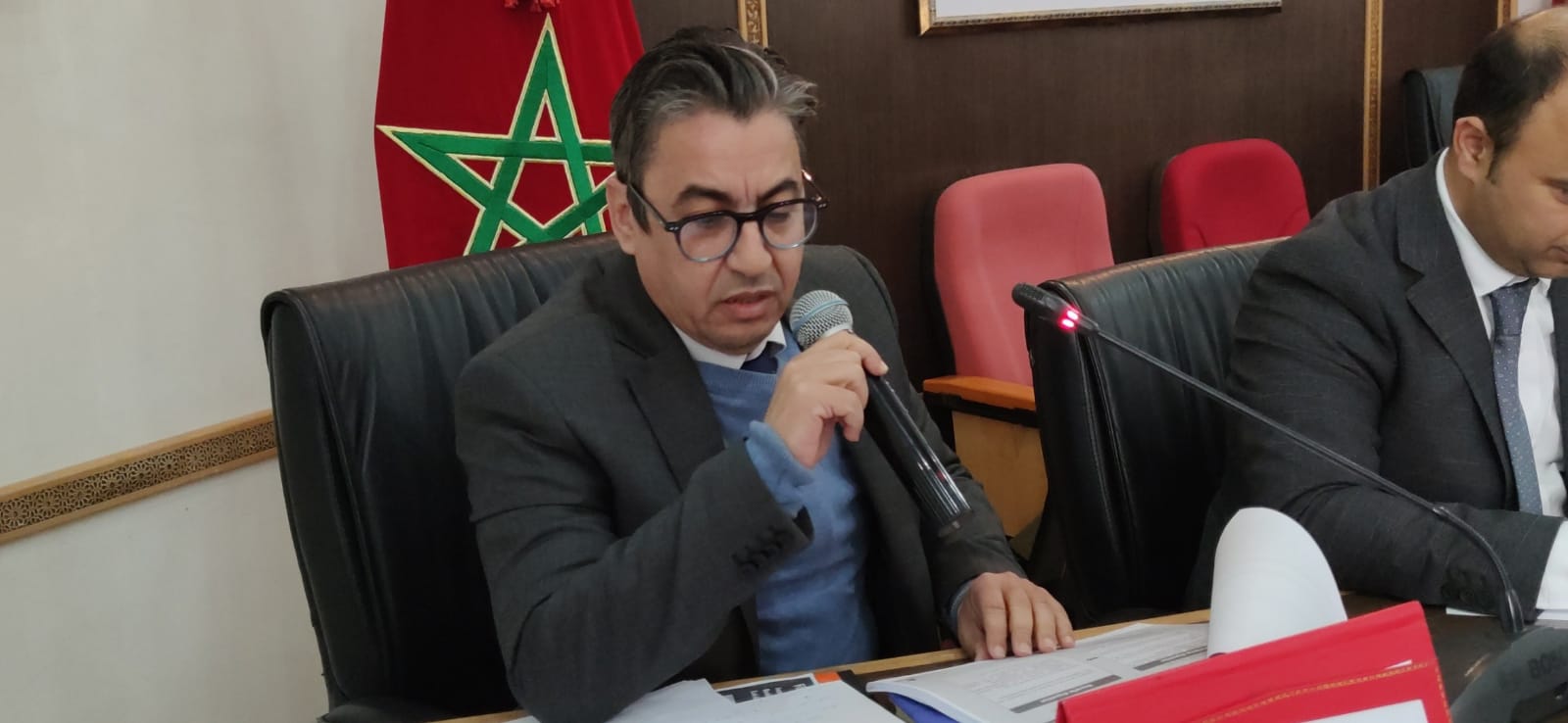 اللقاء التواصلي حول الأحكام الضريبية الرئيسية بقانون المالية لسنة 2024 بملحقة الغرفة بمكناس