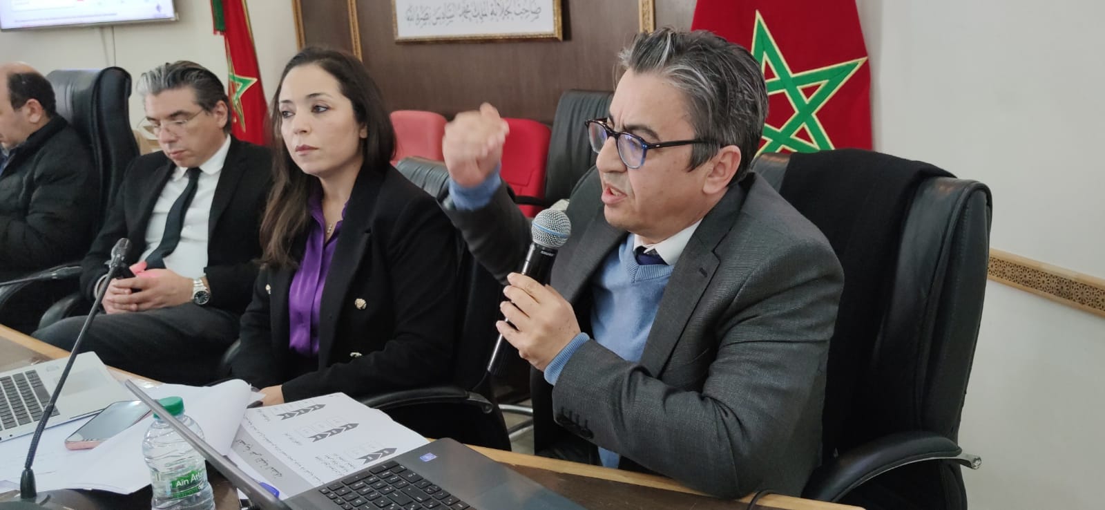 اللقاء التواصلي حول الأحكام الضريبية الرئيسية بقانون المالية لسنة 2024 بملحقة الغرفة بمكناس