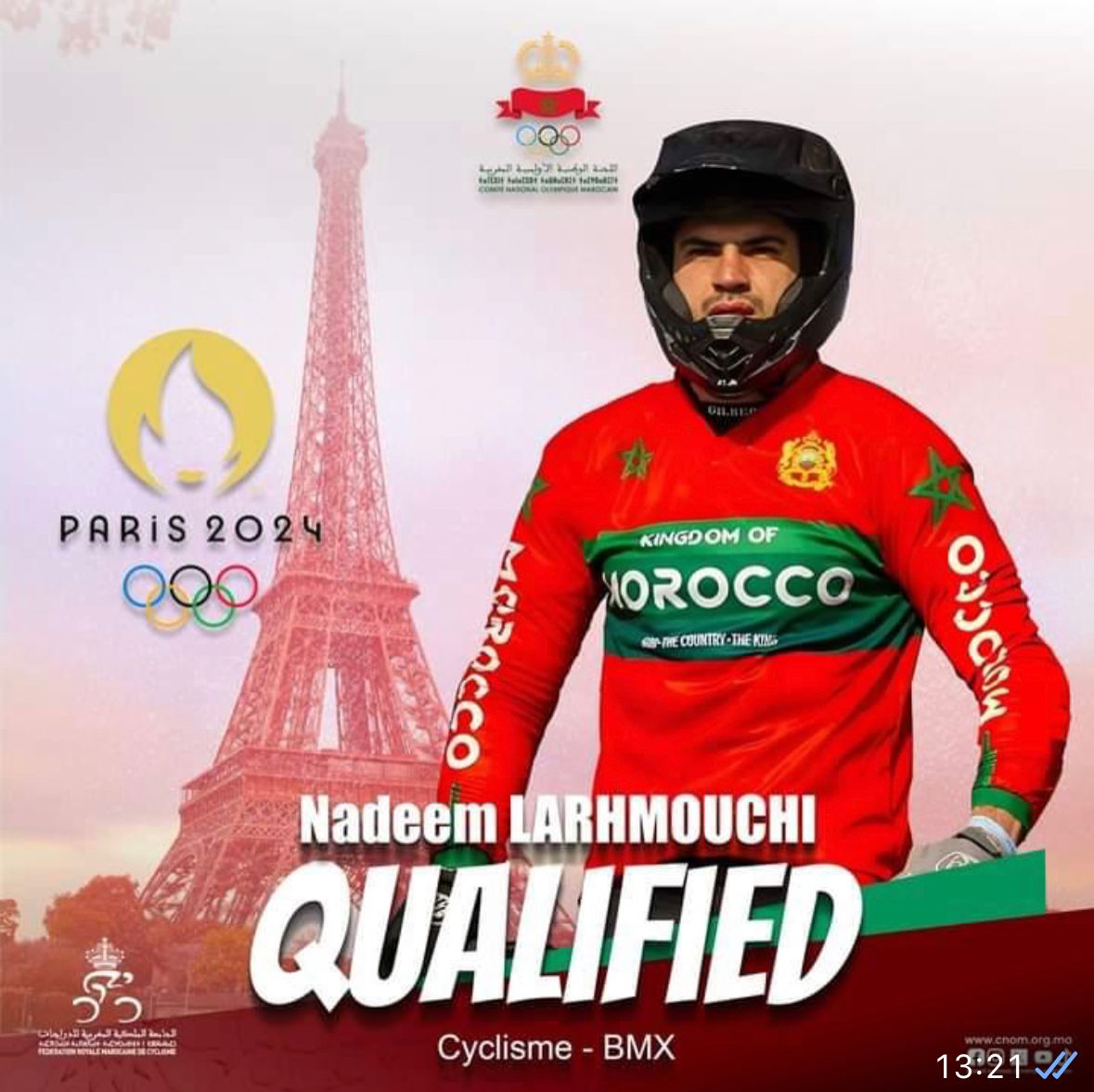 عشر رياضات مغربية في “أولمبياد باريس” من بينها سباق الدراجات. عشر رياضات مغربية في “أولمبياد باريس” من بينها سباق الدراجات.