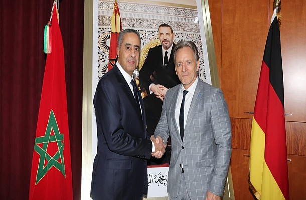 عبد اللطيف حموشي يستقبل رئيس المكتب الفيدرالي للشرطة الجنائية بدولة ألمانيا