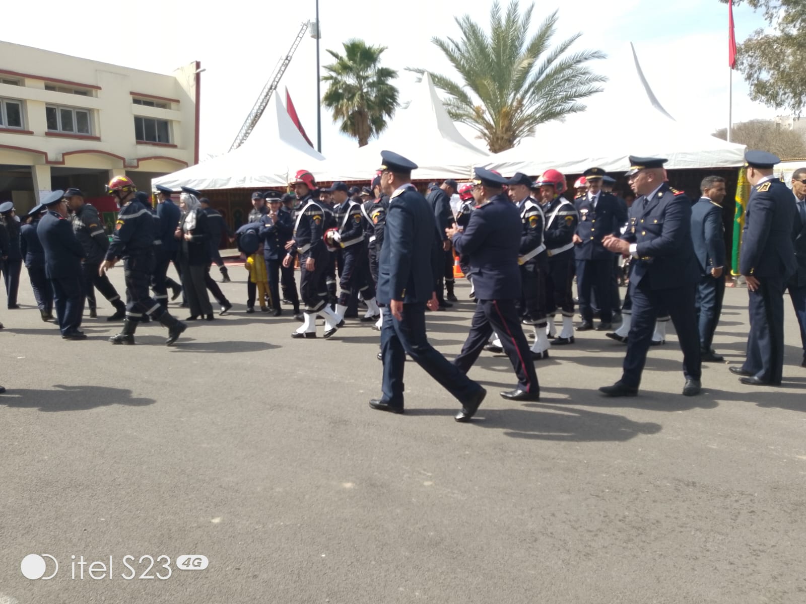 احتفال القيادة الإقليمية للوقاية المدنية بمكناس بيومها العالمي