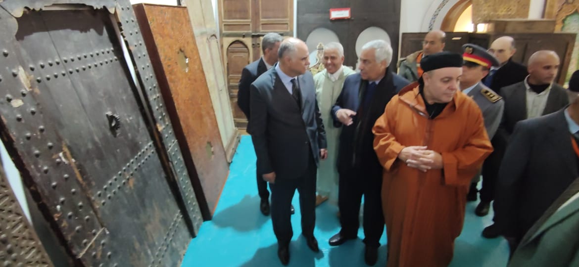 والي جهة فاس مكناس وعامل عمالة مكناس يشرفان على افتتاح فعاليات الدورة الخامسة من المعرض الدولي للخشب والي جهة فاس مكناس وعامل عمالة مكناس يشرفان على افتتاح فعاليات الدورة الخامسة من المعرض الدولي للخشب