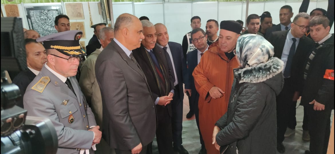 والي جهة فاس مكناس وعامل عمالة مكناس يشرفان على افتتاح فعاليات الدورة الخامسة من المعرض الدولي للخشب والي جهة فاس مكناس وعامل عمالة مكناس يشرفان على افتتاح فعاليات الدورة الخامسة من المعرض الدولي للخشب