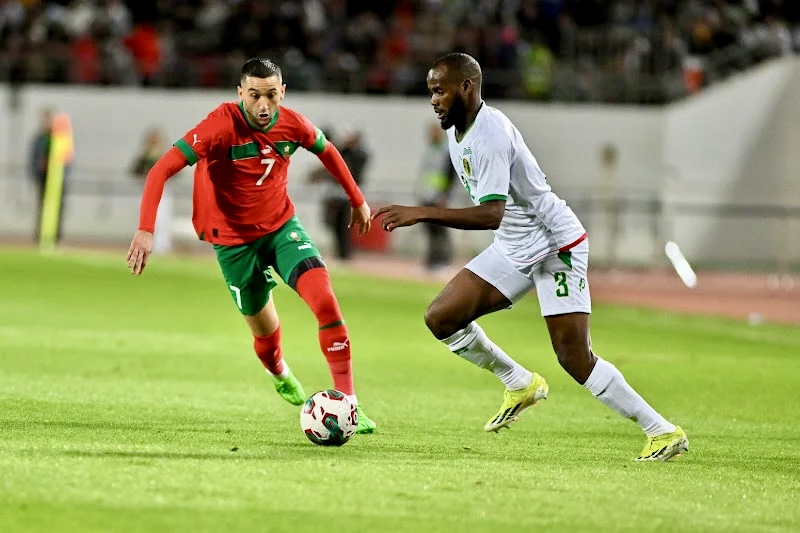 التعادل السلبي ينهي المبارة الودية التي جمعت بين المنتخب المغربي و نظيره الموريتاني