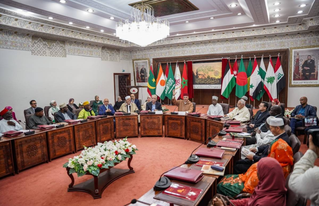 علماء مدعوون للدروس الحسنية يطلعون على حصيلة العملية الإنسانية التي أمر بها جلالة الملك لفائدة الفلسطينيين في القدس وغزة تزامنا مع شهر رمضان 