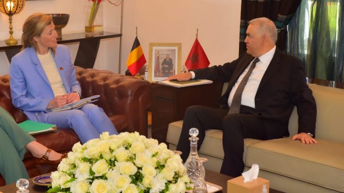 السيد لفتيت يبحث مع نظيرته البلجيكية سبل تعزيز دينامية الشراكة المؤطرة للتعاون الثنائي السيد لفتيت يبحث مع نظيرته البلجيكية سبل تعزيز دينامية الشراكة المؤطرة للتعاون الثنائي