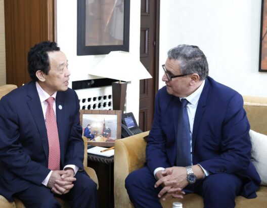 في لقائه بأخنوش.. مدير في لقائه بأخنوش.. مدير