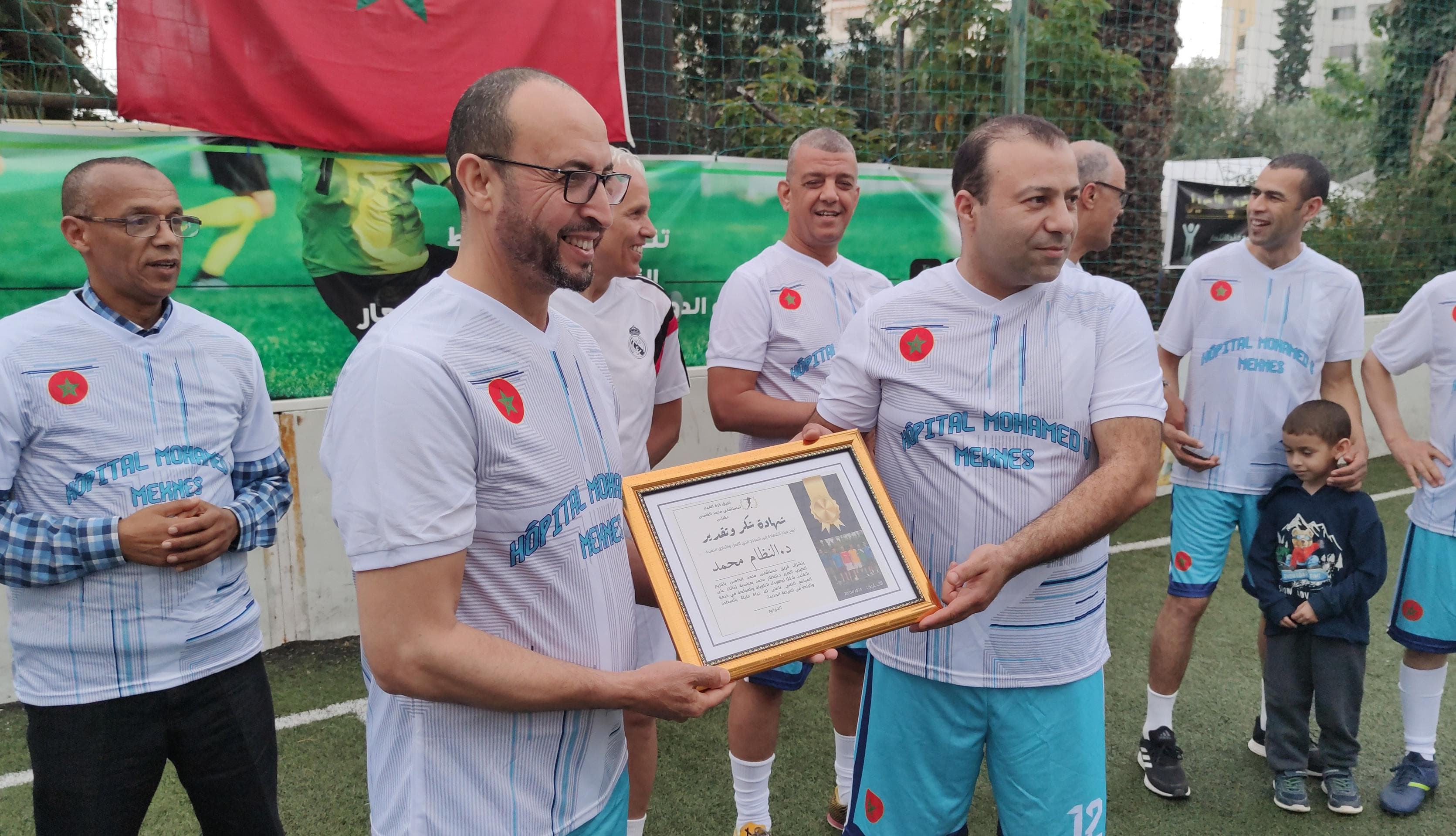 أسرة الصحة بمدينة مكناس تخلد يومها العالمي بنشاط رياضي أسرة الصحة بمدينة مكناس تخلد يومها العالمي بنشاط رياضي
