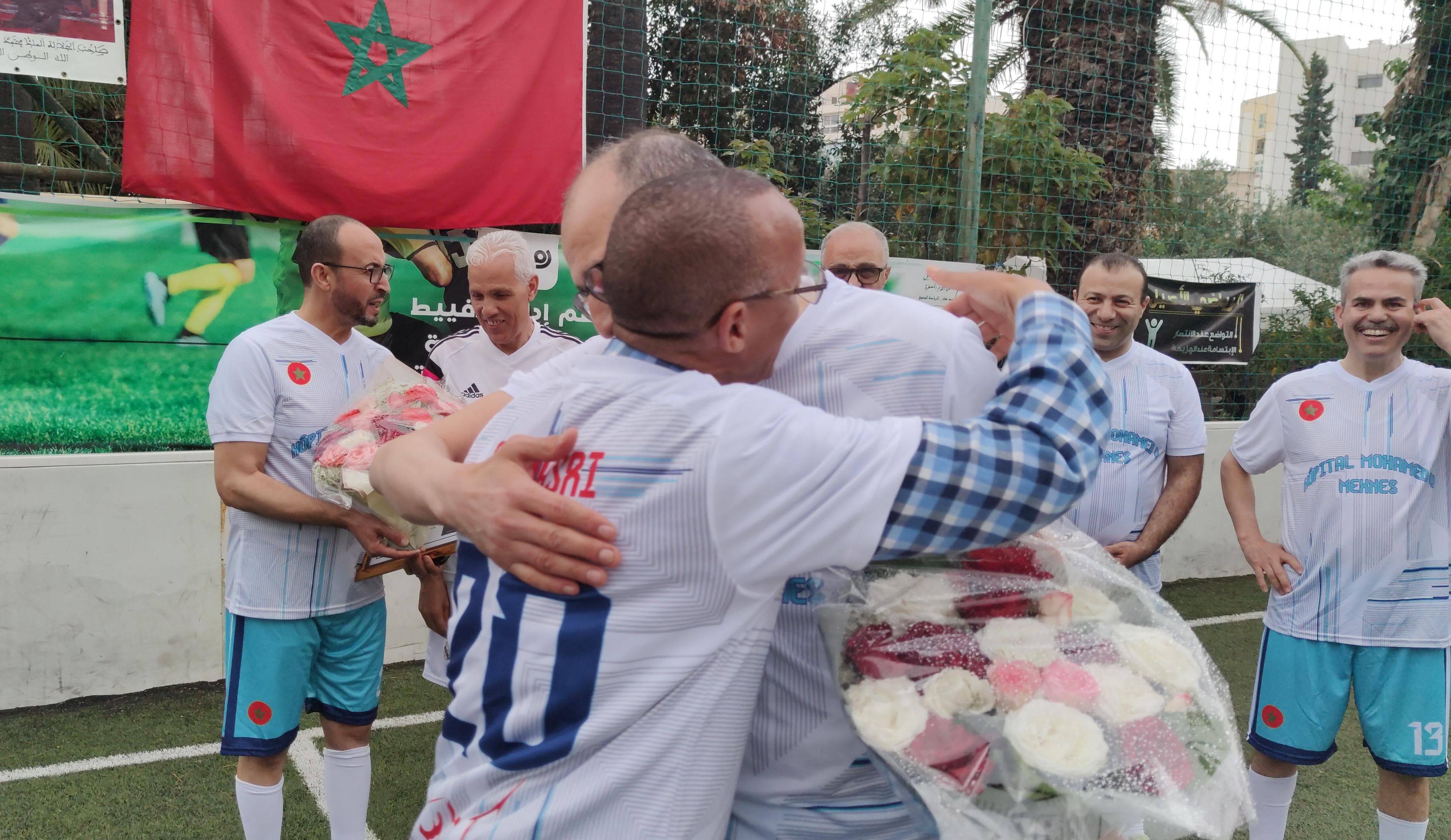 أسرة الصحة بمدينة مكناس تخلد يومها العالمي بنشاط رياضي أسرة الصحة بمدينة مكناس تخلد يومها العالمي بنشاط رياضي