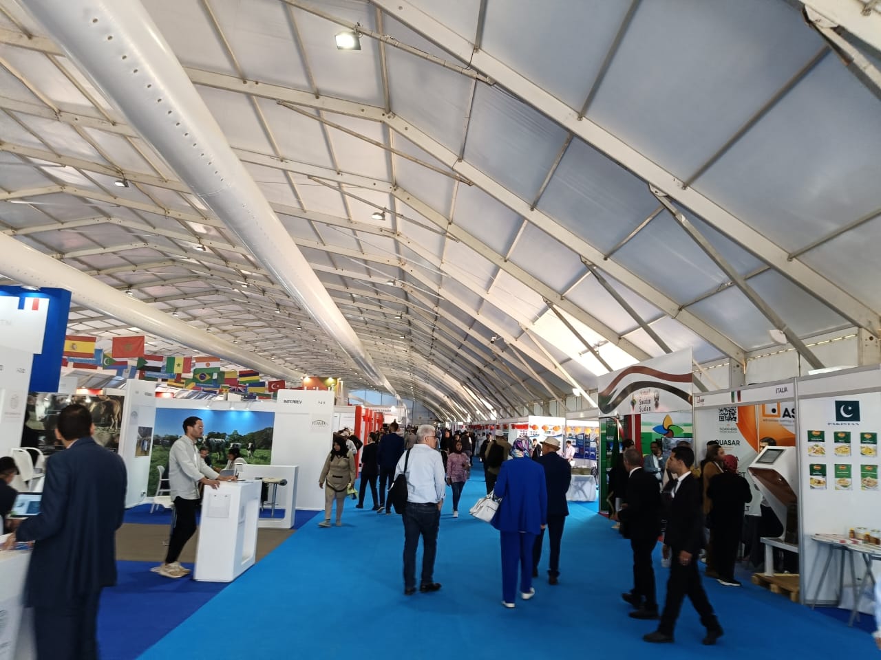 غياب جلسة المناظرة الفلاحية بمكناس في فعاليات الملتقى الدولي للفلاحة بالمغرب في دورته 16.