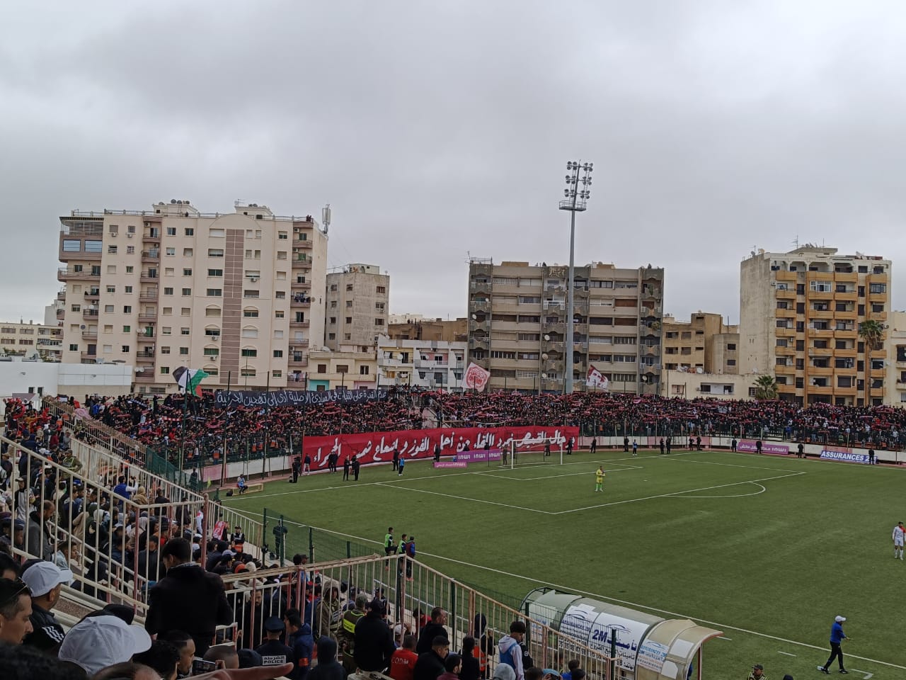 أسرع هدف في البطولة الاحترافية الثانية من تسجيل لاعب الكوديم أنس في مباراة أولمبيك خريبكة.