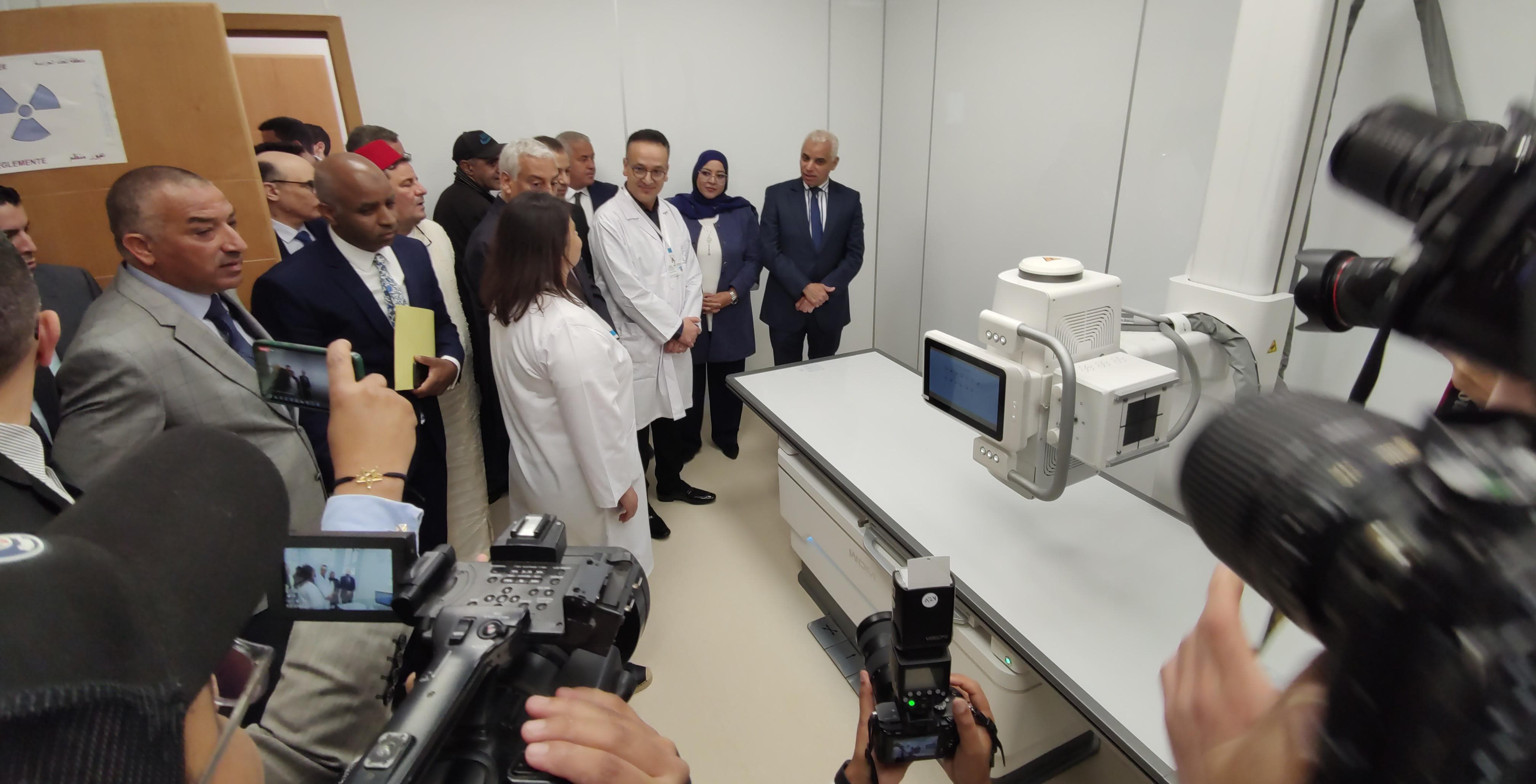 بعد الاستفادة من إعادة التأهيل والتهيئة وزير الصحة يشرف على انطلاقة خدمات مركز تشخيص الامراض التنفسية و 14 مركزا صحيا بإقليم مكناس بعد الاستفادة من إعادة التأهيل والتهيئة وزير الصحة يشرف على انطلاقة خدمات مركز تشخيص الامراض التنفسية و 14 مركزا صحيا بإقليم مكناس