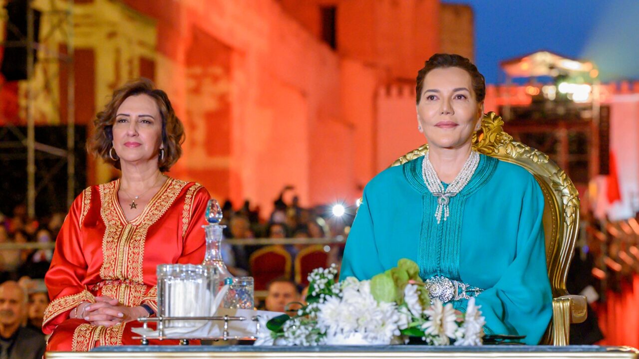 صاحبة السمو الملكي الأميرة للا حسناء تترأس حفل افتتاح الدورة الـ27 لمهرجان فاس للموسيقى العالمية العريقة صاحبة السمو الملكي الأميرة للا حسناء تترأس حفل افتتاح الدورة الـ27 لمهرجان فاس للموسيقى العالمية العريقة