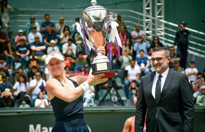 الجائزة الكبرى لصاحبة السمو الملكي الأميرة للا مريم لكرة المضرب.. الأمريكية بيتون ستيرنز تتوج باللقب