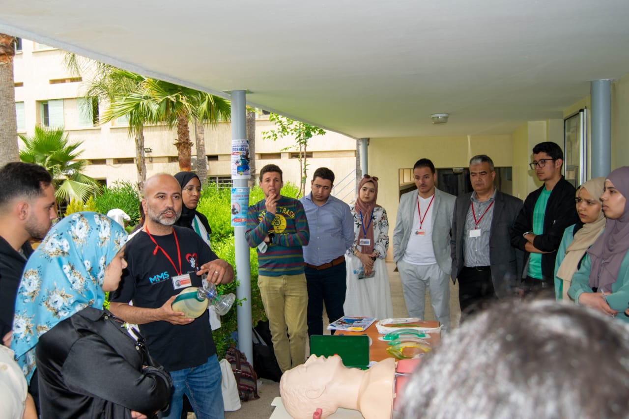 160 من طلبة المعهد العالي للمهن التمريضية وتقنيات الصحة بمكناس، يتنافسون في مسابقة الدورة الثانية للمحاكات 160 من طلبة المعهد العالي للمهن التمريضية وتقنيات الصحة بمكناس، يتنافسون في مسابقة الدورة الثانية للمحاكات