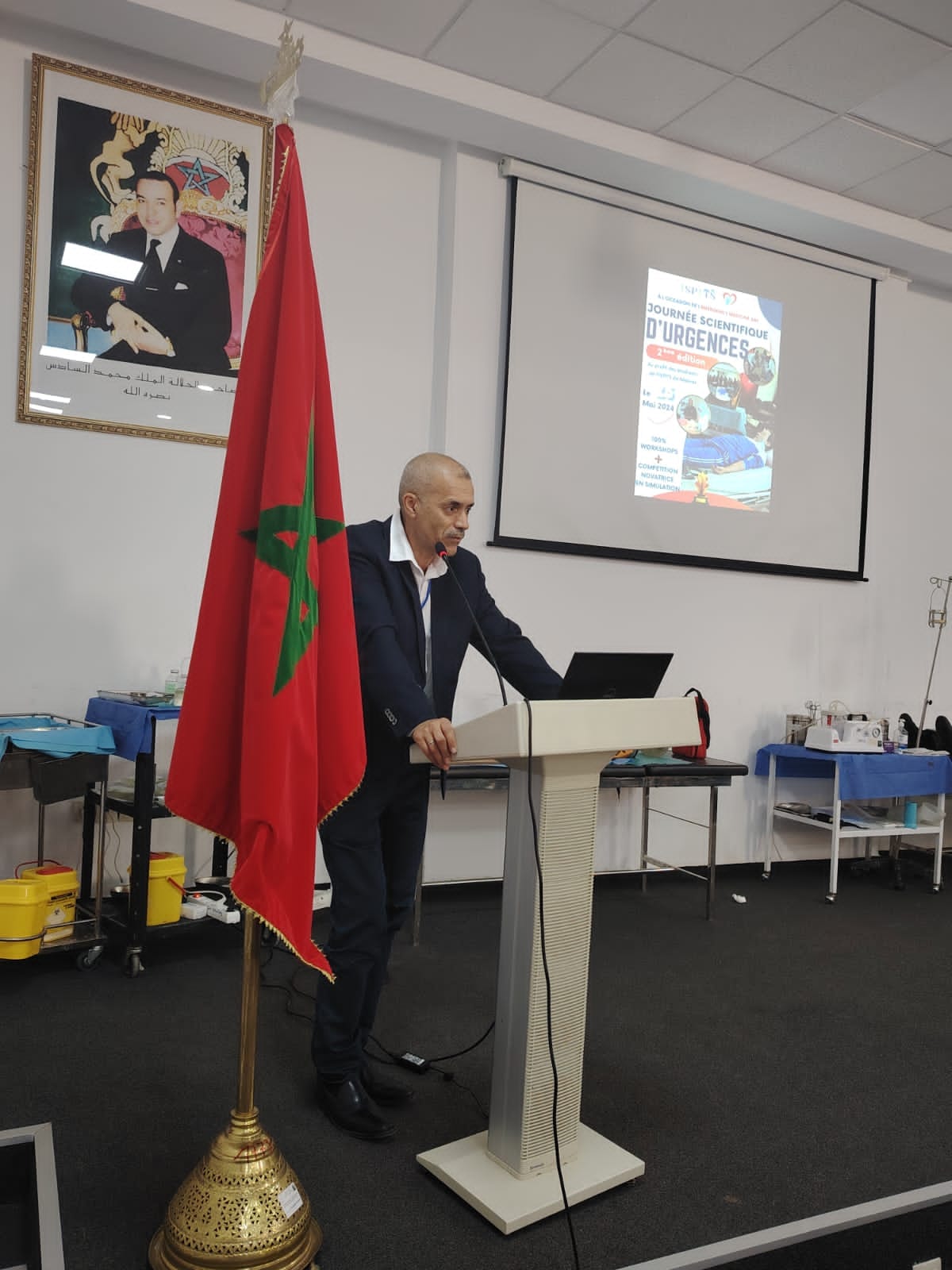 160 من طلبة المعهد العالي للمهن التمريضية وتقنيات الصحة بمكناس، يتنافسون في مسابقة الدورة الثانية للمحاكات 160 من طلبة المعهد العالي للمهن التمريضية وتقنيات الصحة بمكناس، يتنافسون في مسابقة الدورة الثانية للمحاكات