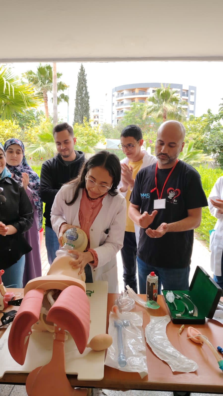 160 من طلبة المعهد العالي للمهن التمريضية وتقنيات الصحة بمكناس، يتنافسون في مسابقة الدورة الثانية للمحاكات 160 من طلبة المعهد العالي للمهن التمريضية وتقنيات الصحة بمكناس، يتنافسون في مسابقة الدورة الثانية للمحاكات