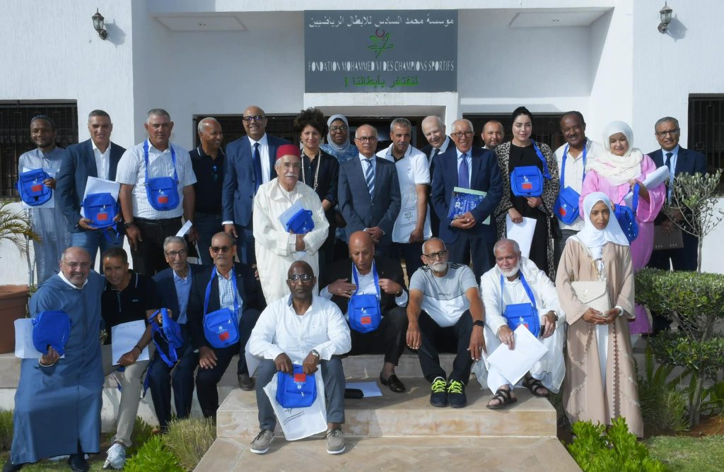 الرباط .. استقبال الأبطال الرياضيين المنعم عليهم من طرف صاحب الجلالة بأداء مناسك الحج 